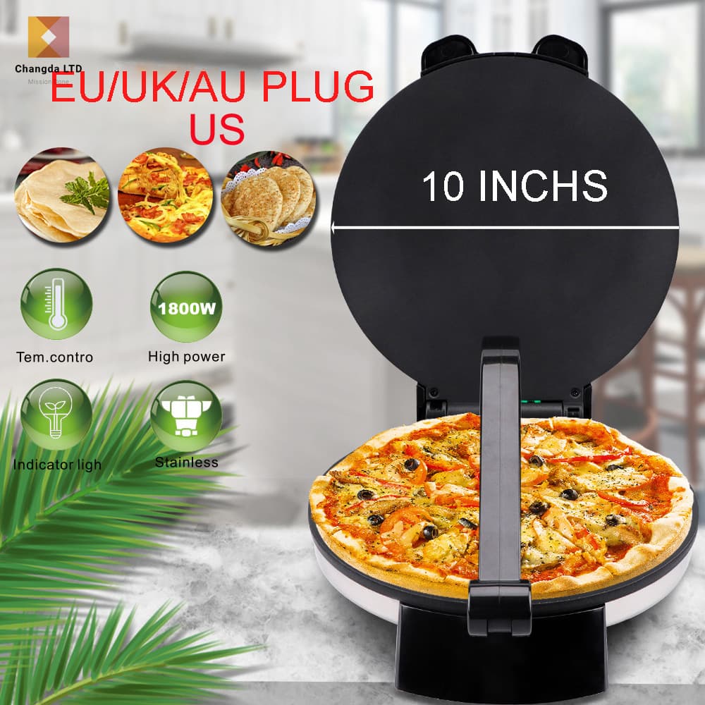 Large Size Pancake Maker 1800W High-Power Pancake Maker Cross-Border Household Spring Roll Pizza Maker Pancake Pan