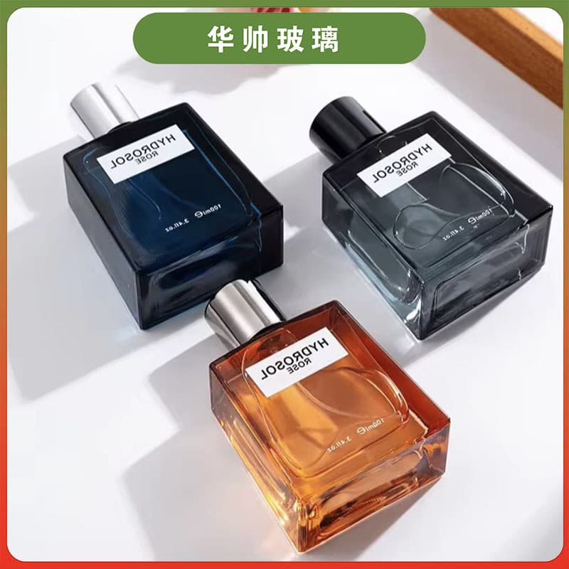 30ml Amber 50ml Perfume Bottle 100ml Perfume Bottle Trapezoid Perfume Bottle Amber Perfume Bottle