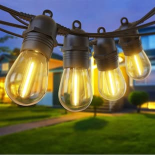 Hot selling S14 outdoor plug-in E26 string lights 110V US standard string lights LED s14 string lights solar waterproof garden