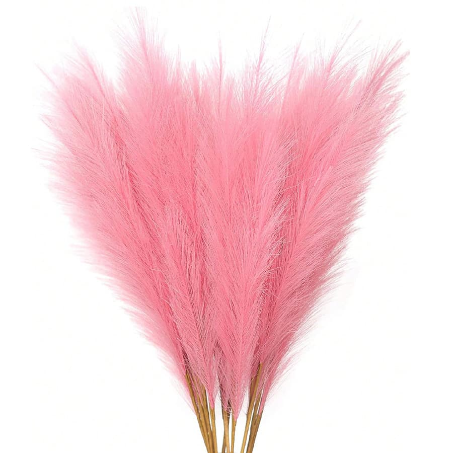 55CM Pampas Grass, Amazon Cross-border, Nordic Boho Decoration, Artificial Pampas Grass, Faux Reed Grass