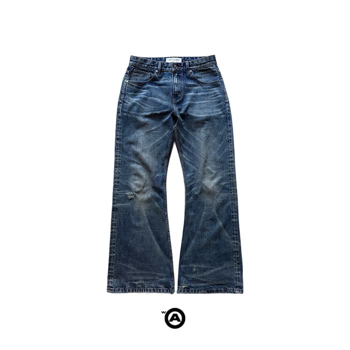 European and American cross-border trendy brand withoutadore, TikTok bestseller, American high-street vintage washed jeans