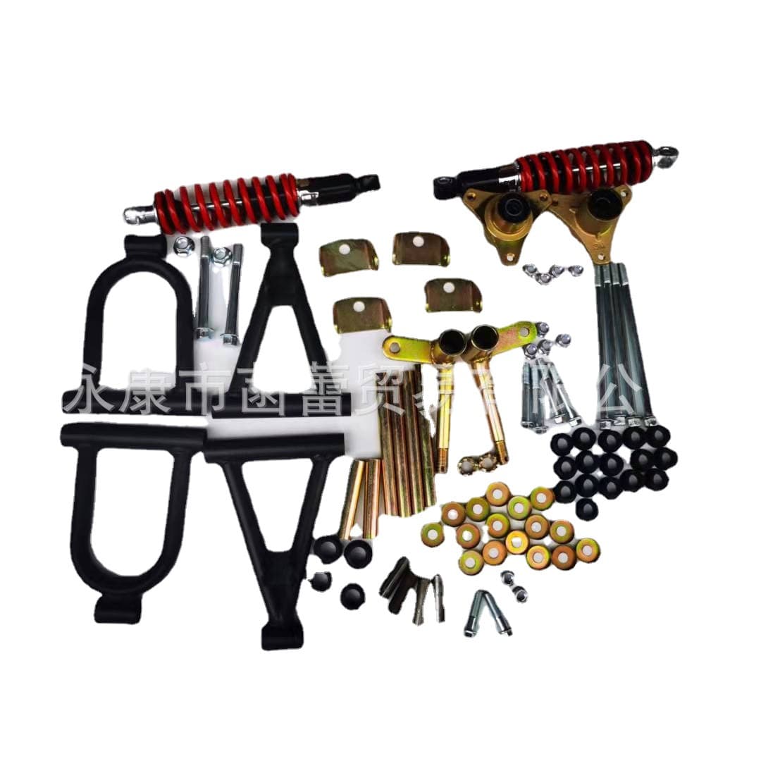ATV Go-Kart Parts Modification Four-Wheel Upper and Lower Suspension Arms DIY Hub Mount Knuckle Axle Flange Seat