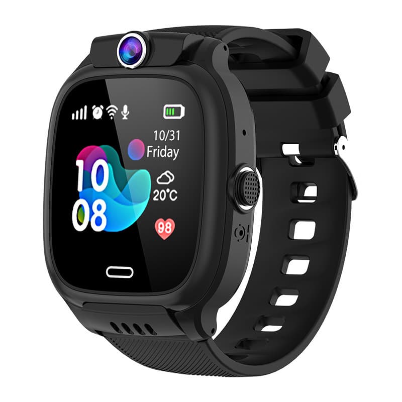Cross-border foreign language Y31 children's phone watch with smart WIFI positioning, waterproof, photo taking, weather alarm clock, and multiple languages.