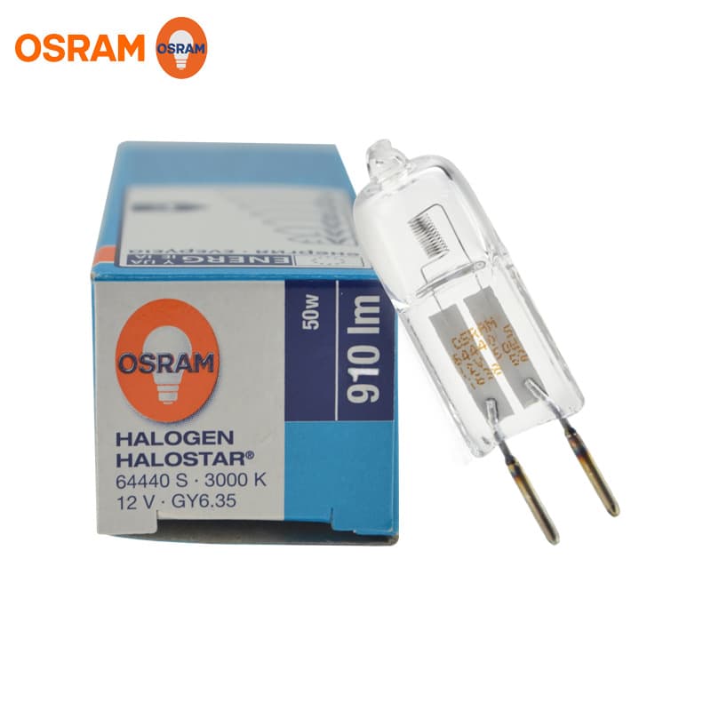 OSRAM 64440S 12V 50W Bromine Tungsten Bulb Shopping Mall Display Cabinet Lighting Source