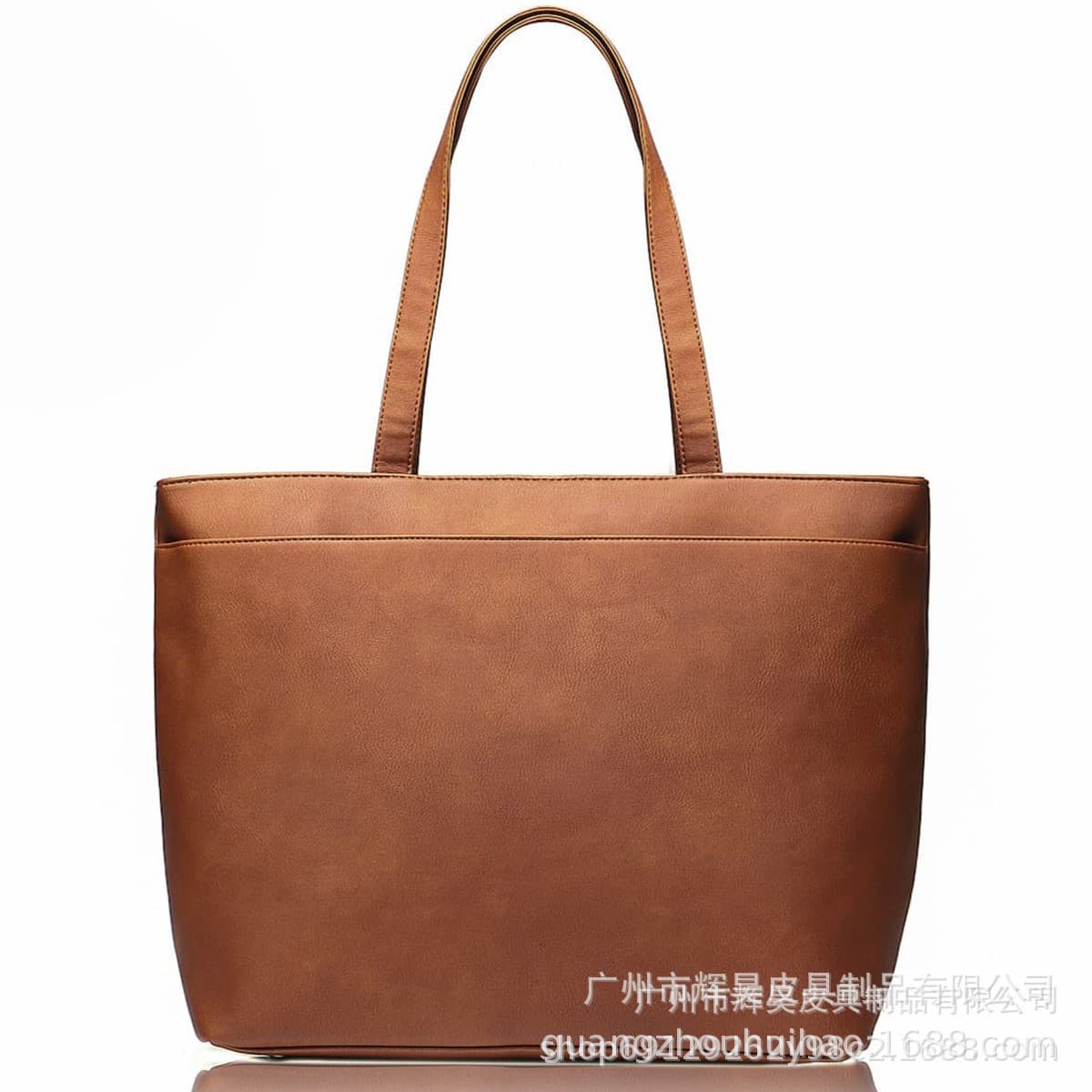Japanese Rakuten Bestseller Men's Faux Leather Tote Bag, Multi-functional Business Carryall