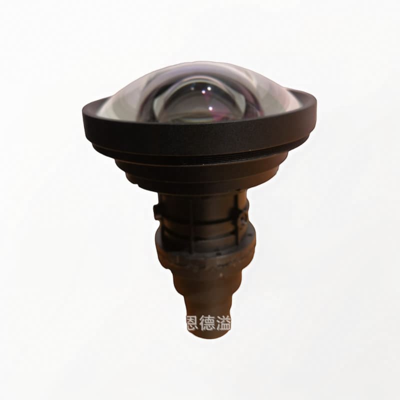 DLP projector lens, 0.6:1 throw ratio short-throw projection lens, 1080P high-definition lens