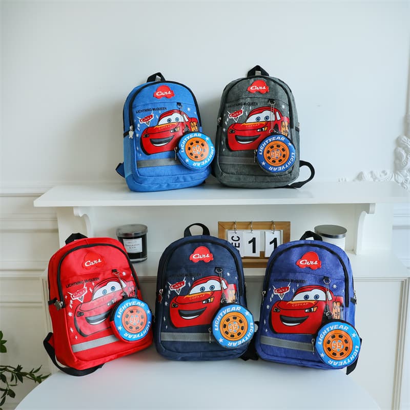 New Kids Backpack Primary School Grade 1 Cute Cartoon Boys Girls Backpack Kindergarten Senior Class Schoolbag