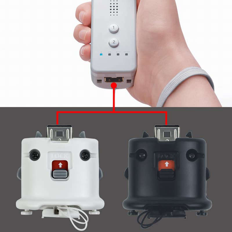 Wii MotionPlus Accelerator for Wii Remote Motion Enhancer