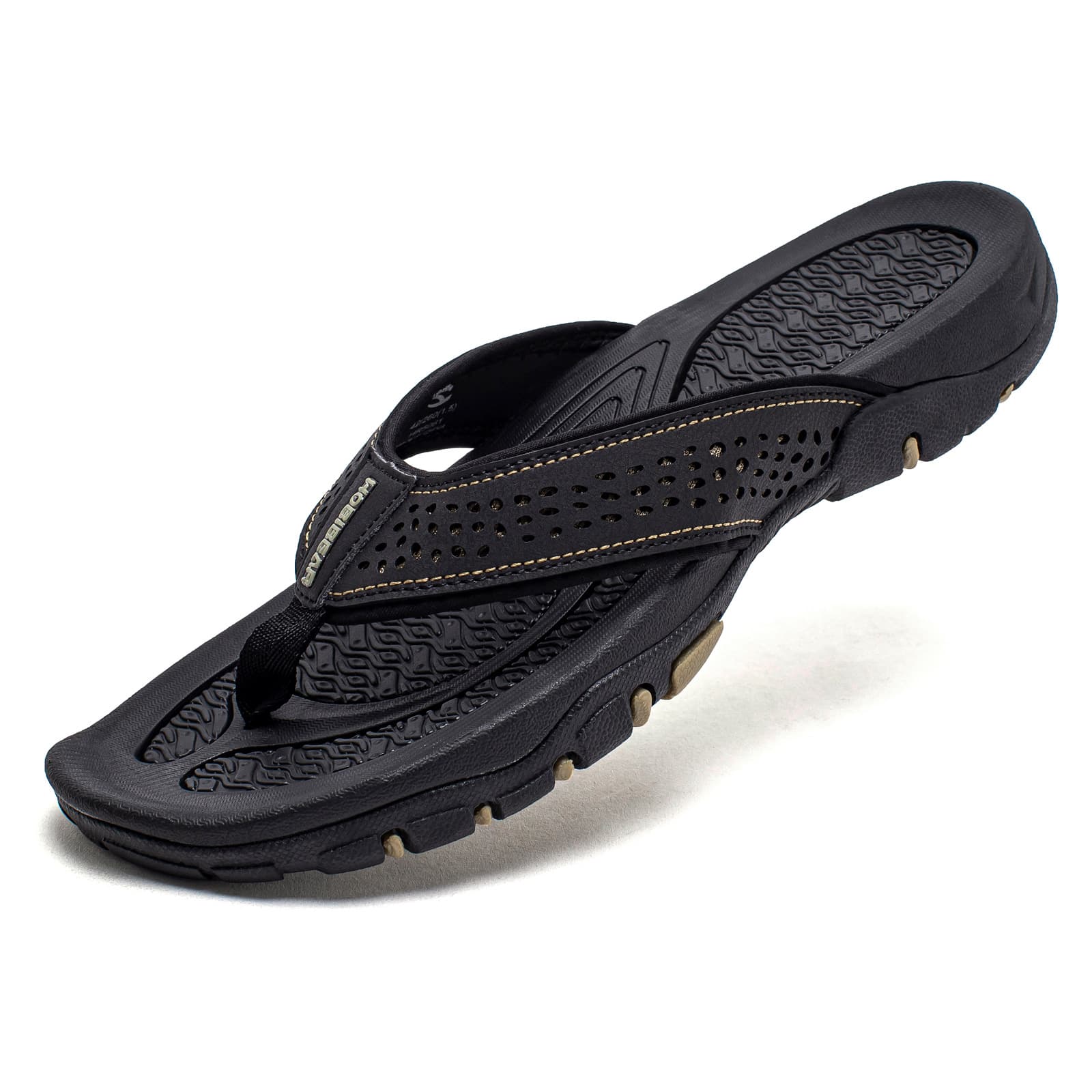 Cross-border Men's Flip Flops Summer Sandals Amazon Size 50 Trendy Outdoor Beach Shoes Men's Thong Sandals