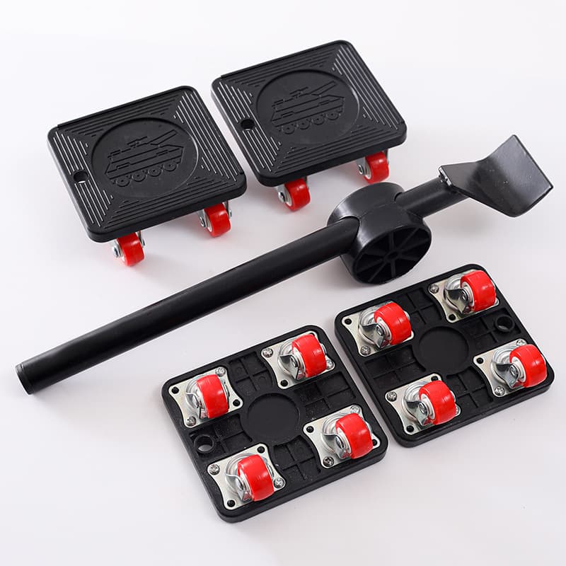 New moving tool artifact furniture moving mat plastic moving tool five-piece set heavy object mover mover