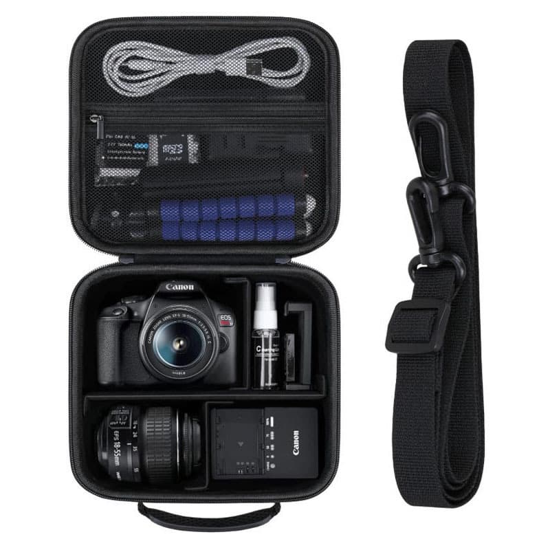 Shenzhen Factory Custom Hard Shell EVA Digital Camera Storage Bag, Waterproof Shockproof EVA Camera Carrying Case