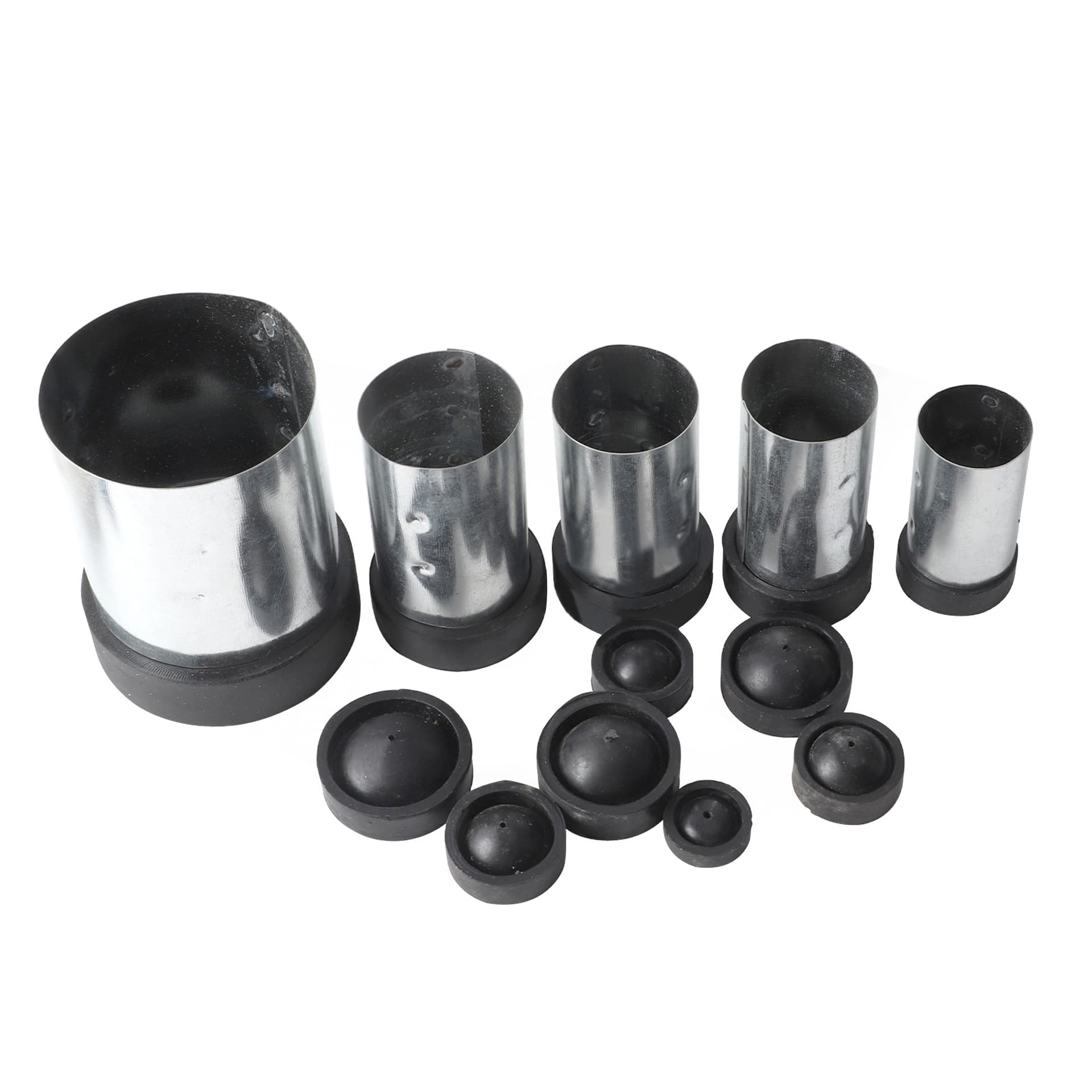 Jewelry Plaster Mold Iron Shell Rubber Base Gold Silver Crafts Wax Copper Mold Casting Tools