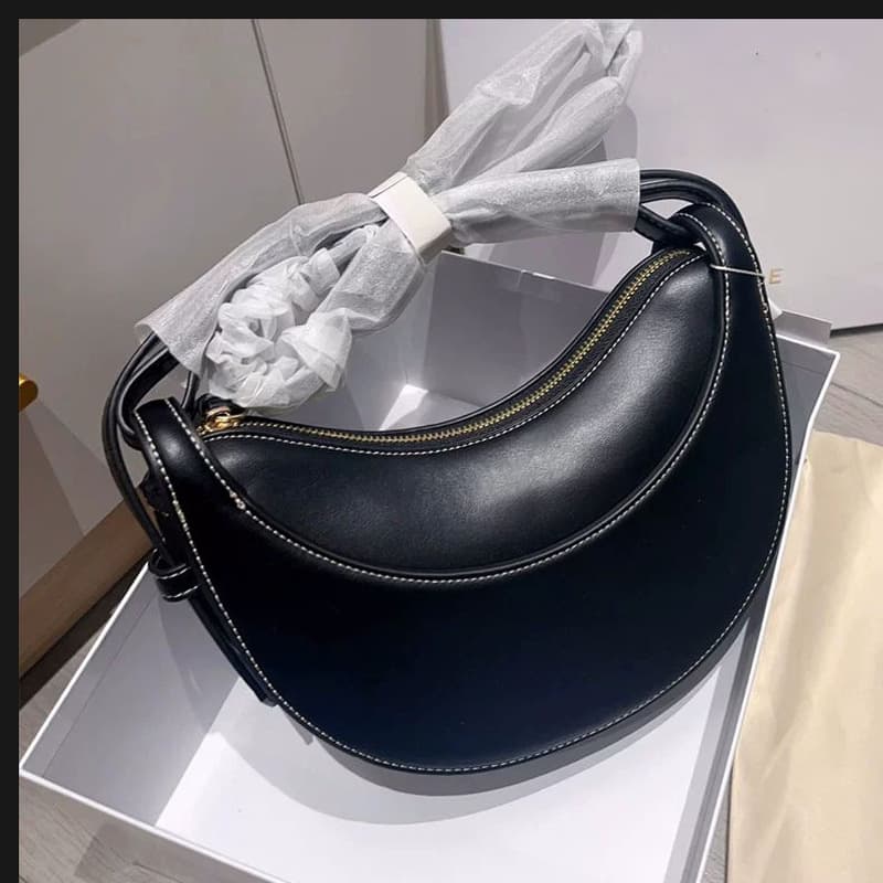 New Crescent Moon Bag Crossbody Shoulder Handbag for Women