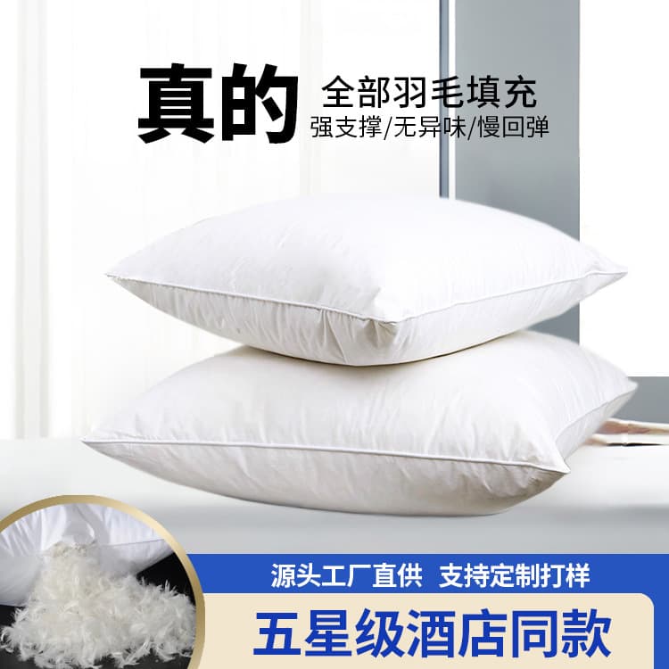 Feather pillow core, sofa cushion core, custom backrest, headboard pillow, lumbar support, lumbar cushion, cushion bed backrest