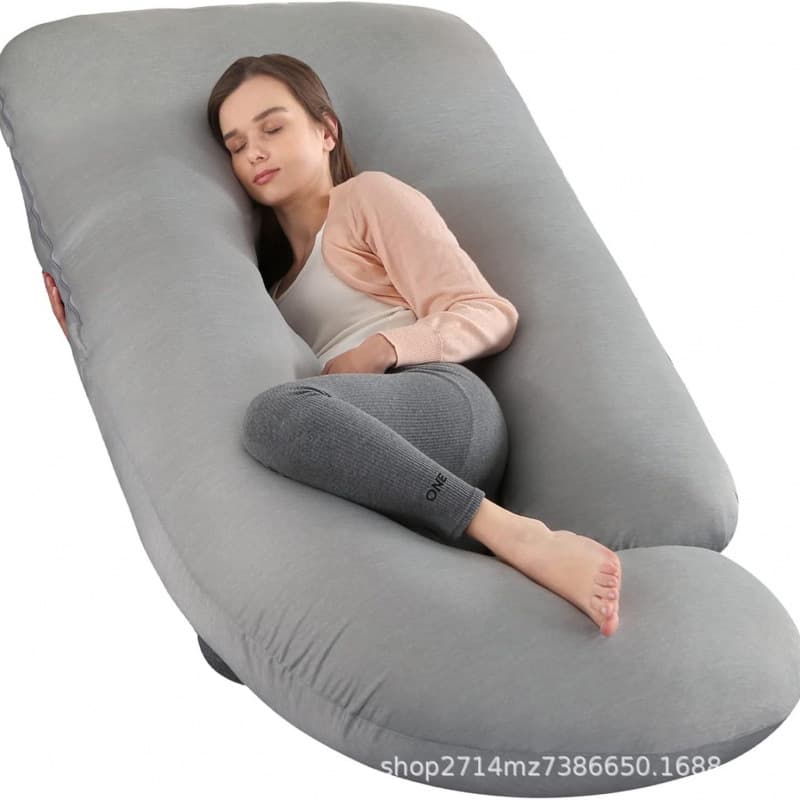 U-shaped pillow for pregnancy, adult sleep body pillow.