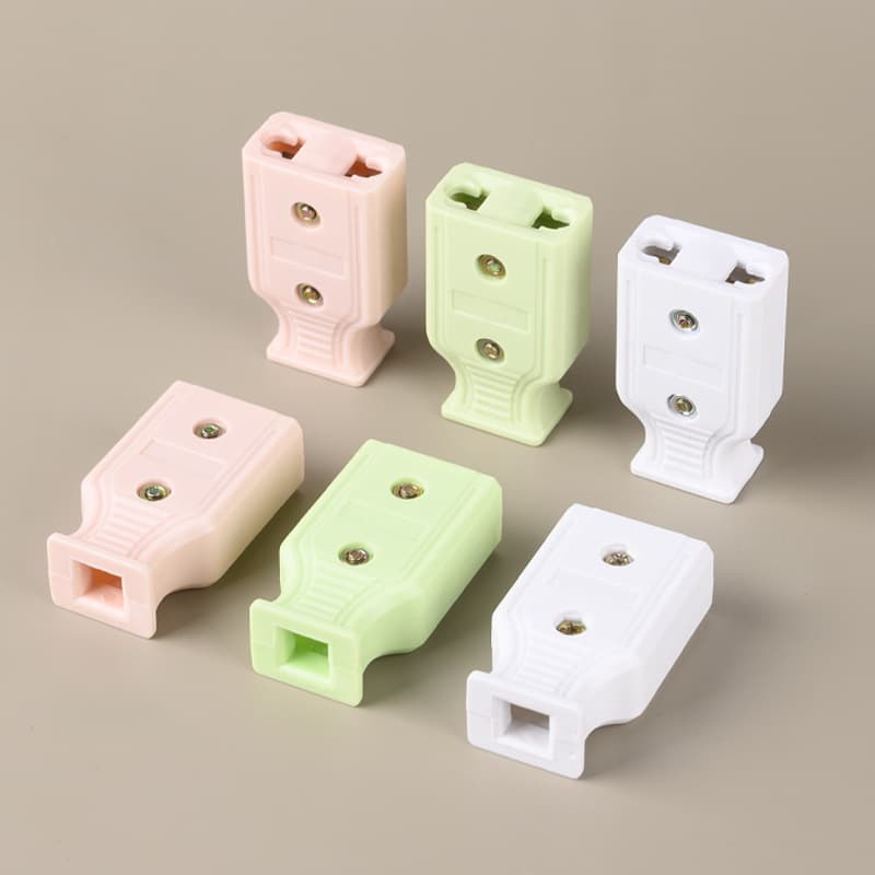 Factory direct sales, self-produced 948 female plug, Southeast Asian female socket, candy-like individual packaging, colorful mixed color female plug