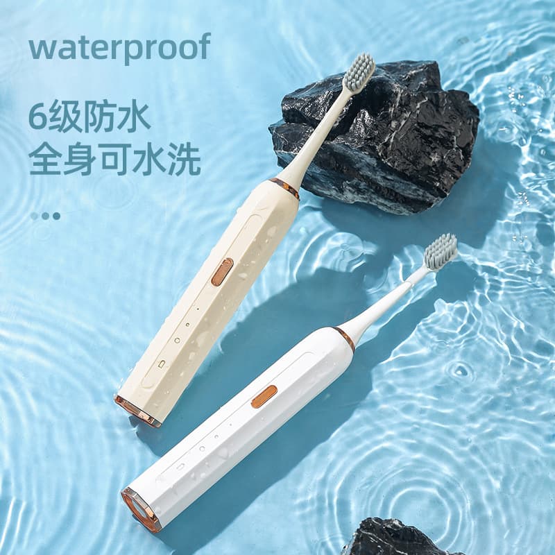 New Minimalist Electric Toothbrush for Adults Couples Automatic Smart Waterproof Soft Bristle Sonic Electric Toothbrush Wholesale