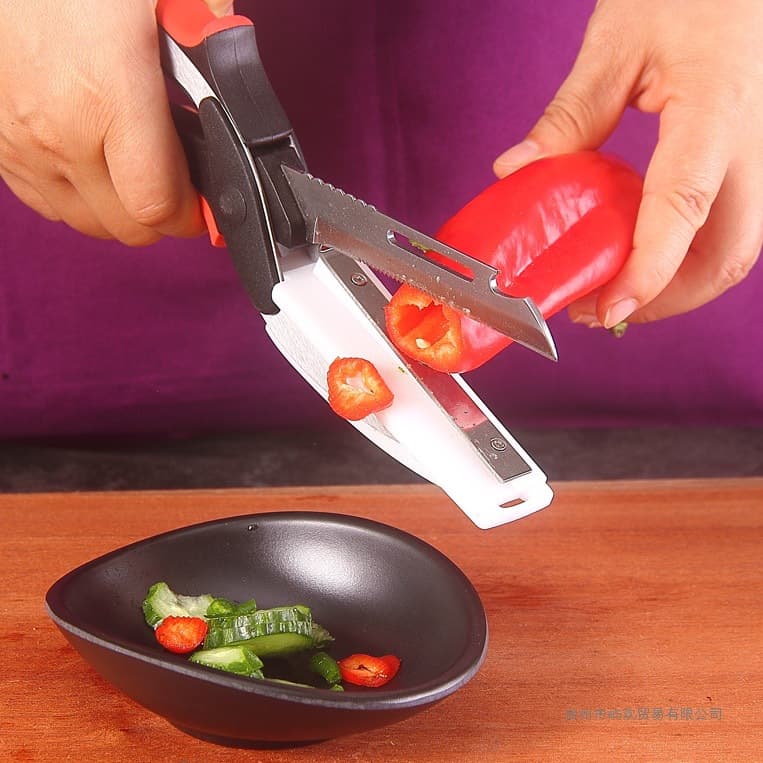 Chopping board scissors, vegetable scissors, scissors, vegetable scissors, multi-purpose vegetable scissors, multi-purpose scissors, vegetable scissors