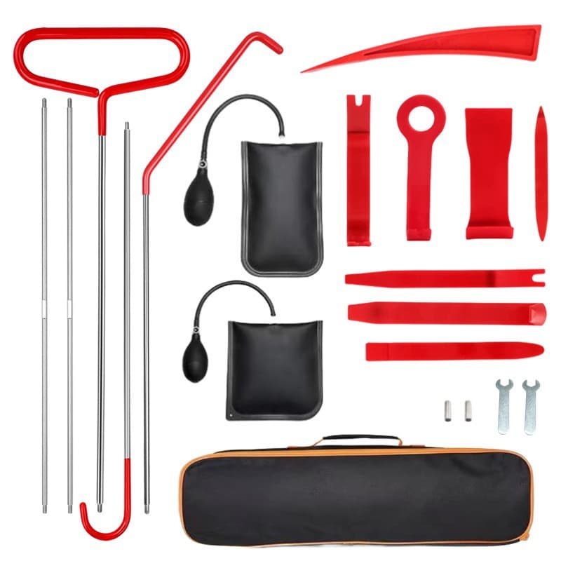 Car Dent Repair Tool Multi-Function Interior Trim Removal Pry Wedge Installation Positioning Airbag Repair Door H