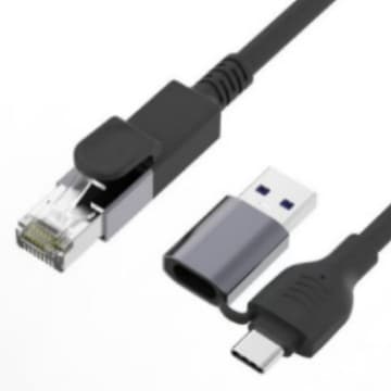 Gigabit Cat5e/Cat6/Cat5 Connection Cable for Laptop Broadband WiFi Router Network Data Cable