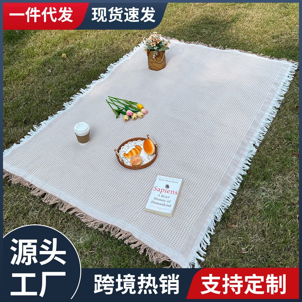 Camping Blanket Outdoor Lawn Mat Picnic Mat Tent Ground Cover Roll-Up Table Cloth Nap Blanket Cross-Border Tent Waterproof Picnic Mat