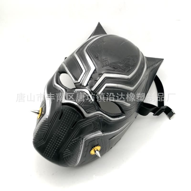 Marvel Black Panther Hookah Mask Silicone Smoking Set Portable Mini Shape Portable Mini Bong