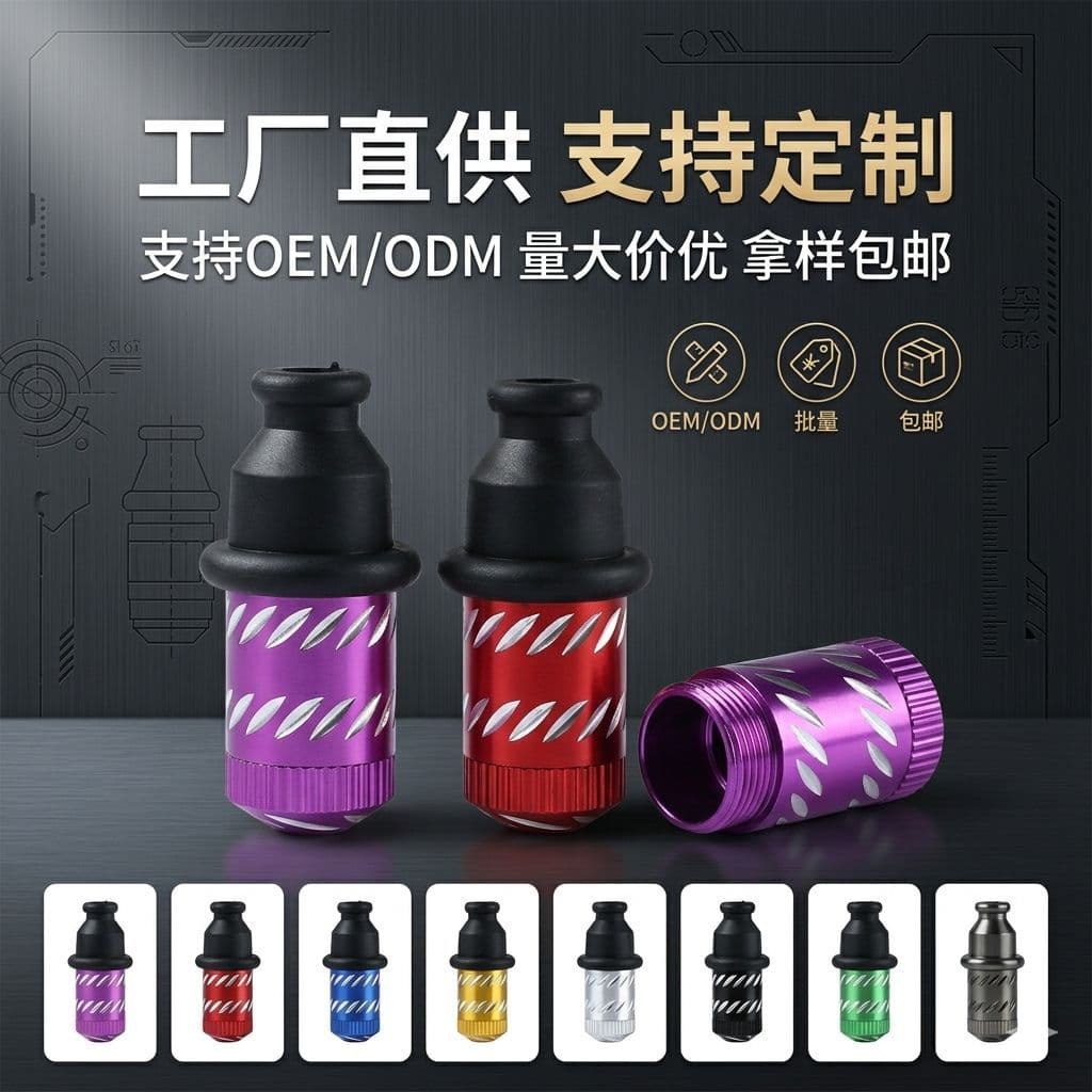 Newly Carved Pacifier for Foreign Trade, Metal Pipe, Snuff Device, Length 53mm, Small Snuff Bottle, Smoking Accessories Wholesale