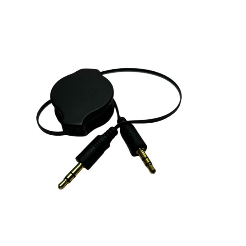 3.5mm to 3.5mm Audio Retractable Cable Dual Retractable Cable 3.5mm Male to Male Car MP3 Audio Cable