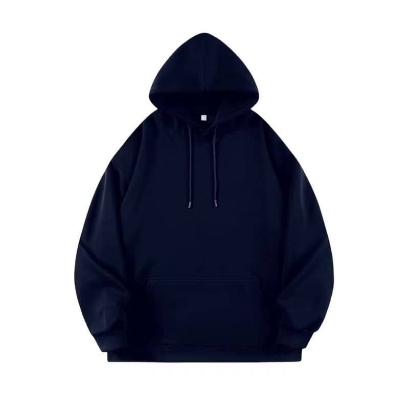 Fashion sweatshirt 2026 solid color for men and women loose round neck hooded pullover parent-child couple sweatshirt cross-border factory