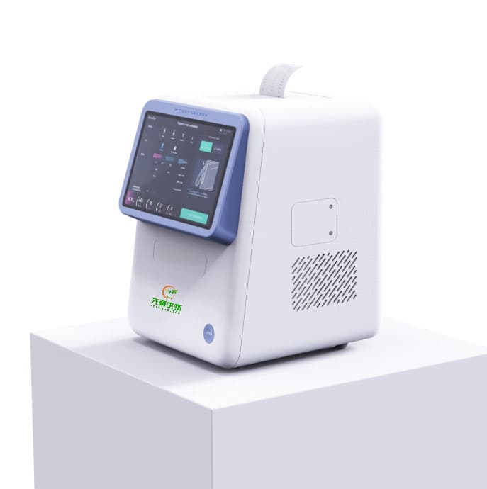 Pet early screening microfluidic chip-based 23-item routine biochemical analyzer, early screening with 9 items combined, emergency testing with 7 items.