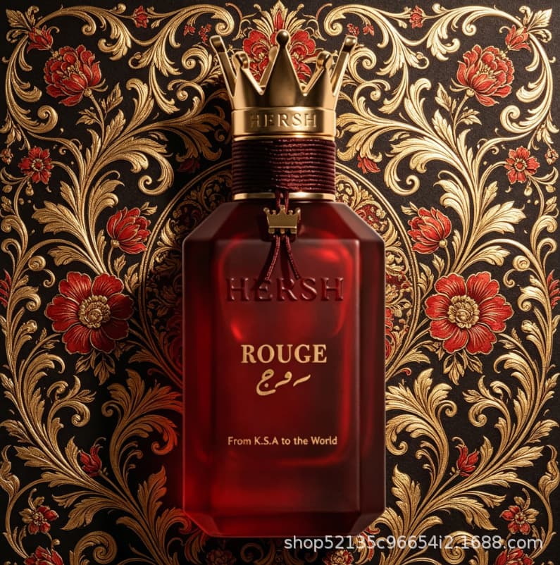 Cross-border hot model Hersh Crown Perfume, long-lasting fragrance in Dubai, Middle East, factory direct supply and wholesale