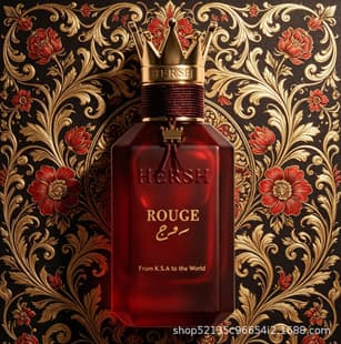Cross-border Bestseller Hesh Crown Perfume Middle East Dubai Long-lasting Scent Factory Direct Wholesale