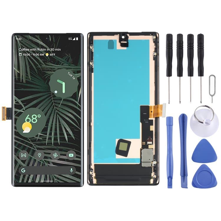 Original LCD Touch Screen Assembly with Frame for Google Pixel 6 Pro - Google 6 Pro Screen Assembly