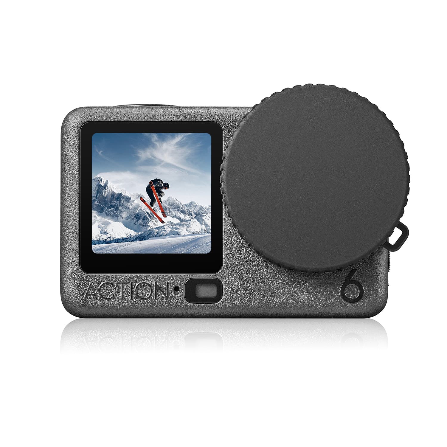 DJI Action 6/5 Pro/4/3 Lens Protector Soft Silicone Protector Action Camera Accessories
