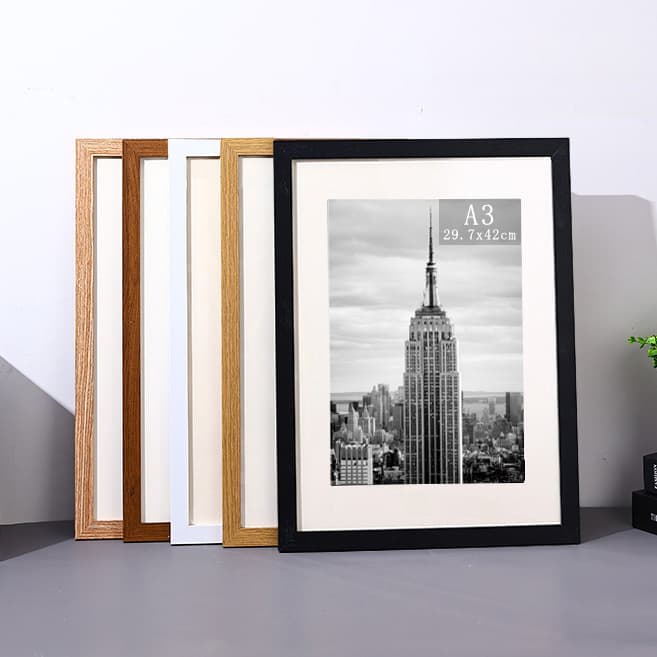 Large 8K Simple Wall Picture Frame for Mounting, 16-inch A3 A4 Display Frame, Creative Decorative Photo Wall Stand