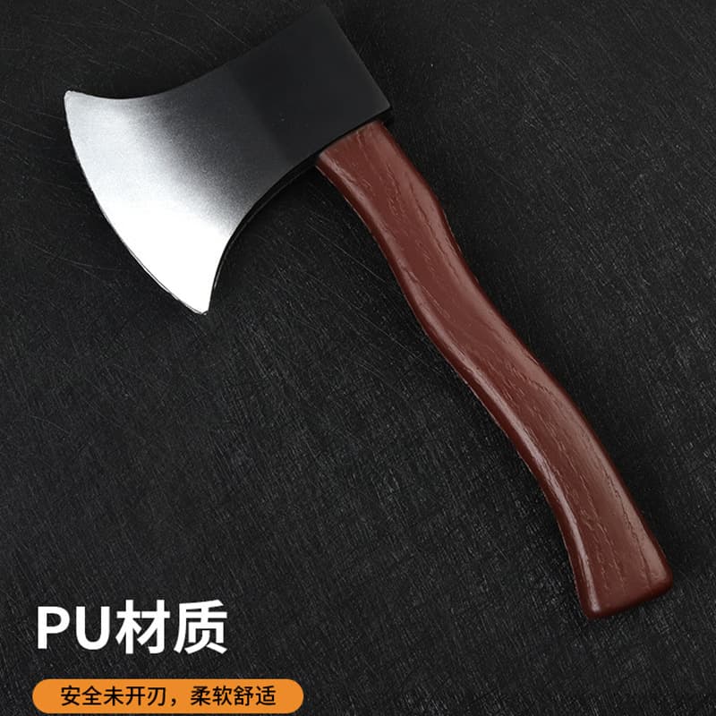 Kung Fu Simulation Axe Toy Shanghai Beach Axe Gang Dance Safety Performance Prop Halloween Funny Cos