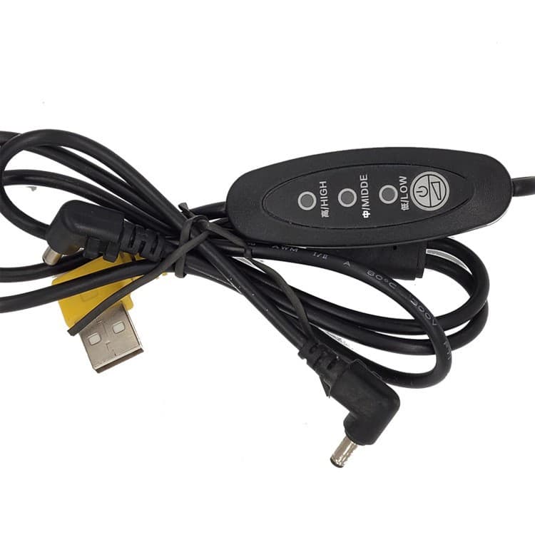 Air-Conditioned Clothing Fan Garment Dedicated Connection Cable, Three-Speed Control Wire, DC Three-Way Cable, Boost Power Cable, 5V Switch