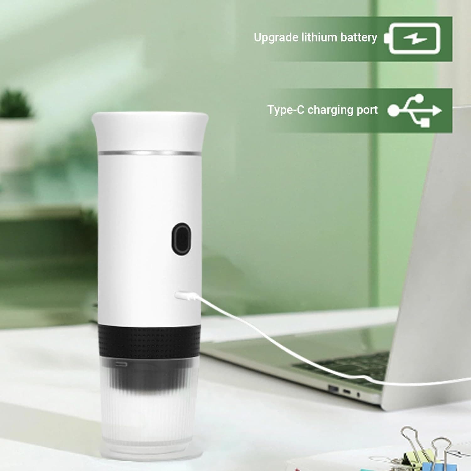 Portable Travel Coffee Machine Cross-border Mini Car Capsule Coffee Maker Italian Style Rechargeable Home Portable