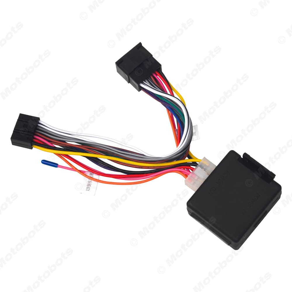 Suitable for Android Large-Screen Navigation 16-Pin 24V to 12V Voltage Reduction Cable, Truck 16-Pin Modification Cable, Conversion Power Cable