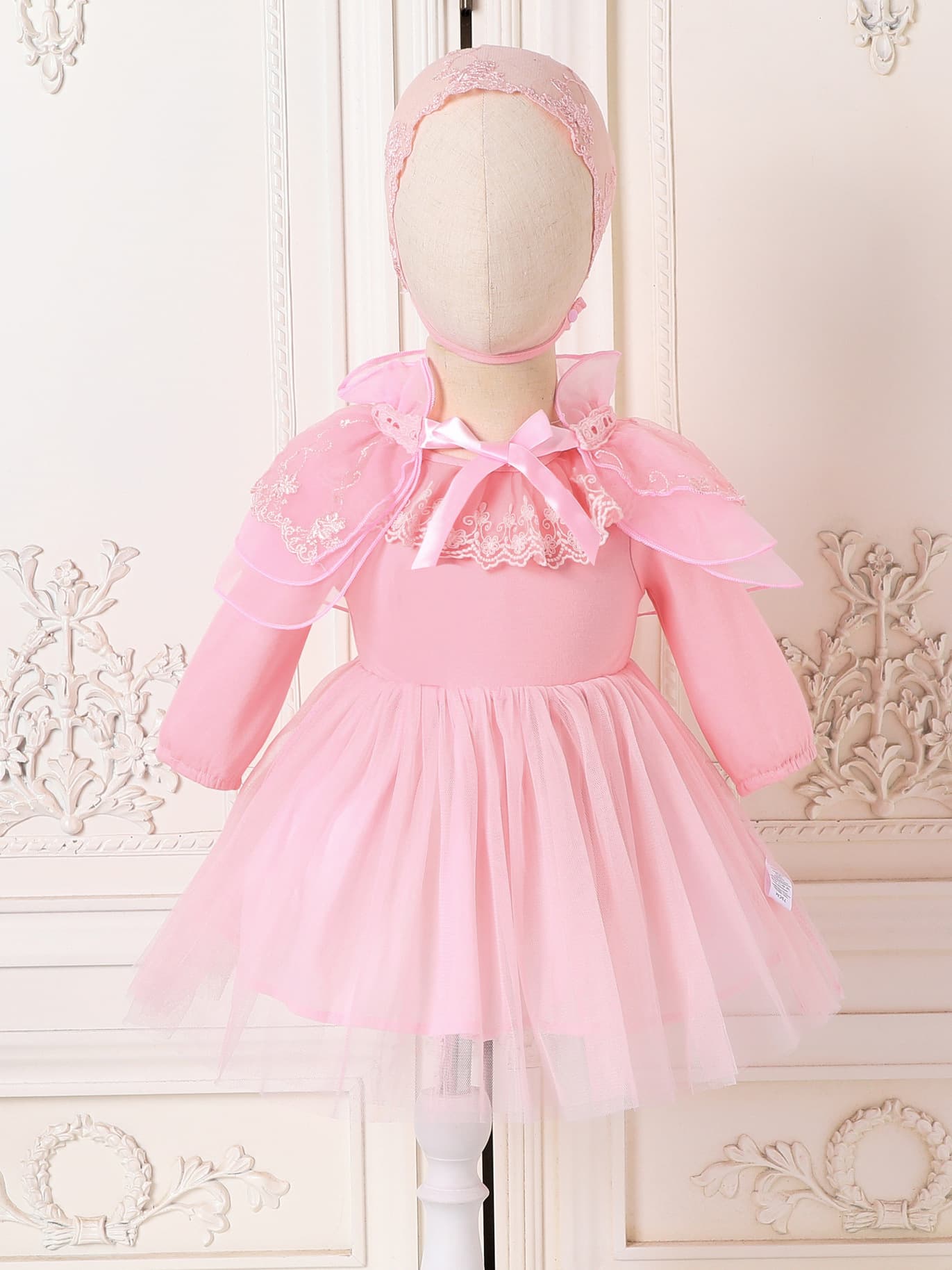 Princess Dress for 1-Year-Old Baby Girl, Toddler Dress, Little Princess Gown, Elegant Spring and Autumn Birthday Dress