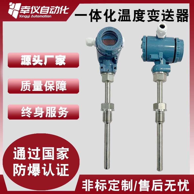 Xingyi Integrated LED Digital Display Temperature Transmitter Explosion-Proof 4-20mA Wireless Output PT100 RS485 Display