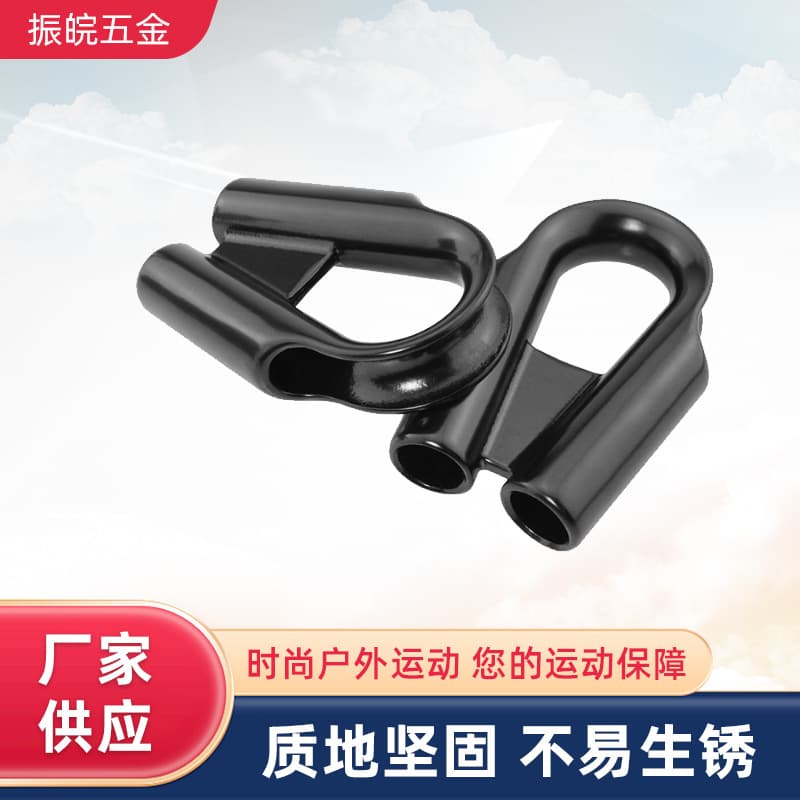 Factory direct supply with flange tubular thimble 304 stainless steel tubular heart-shaped thimble triangular wire rope cable thimble