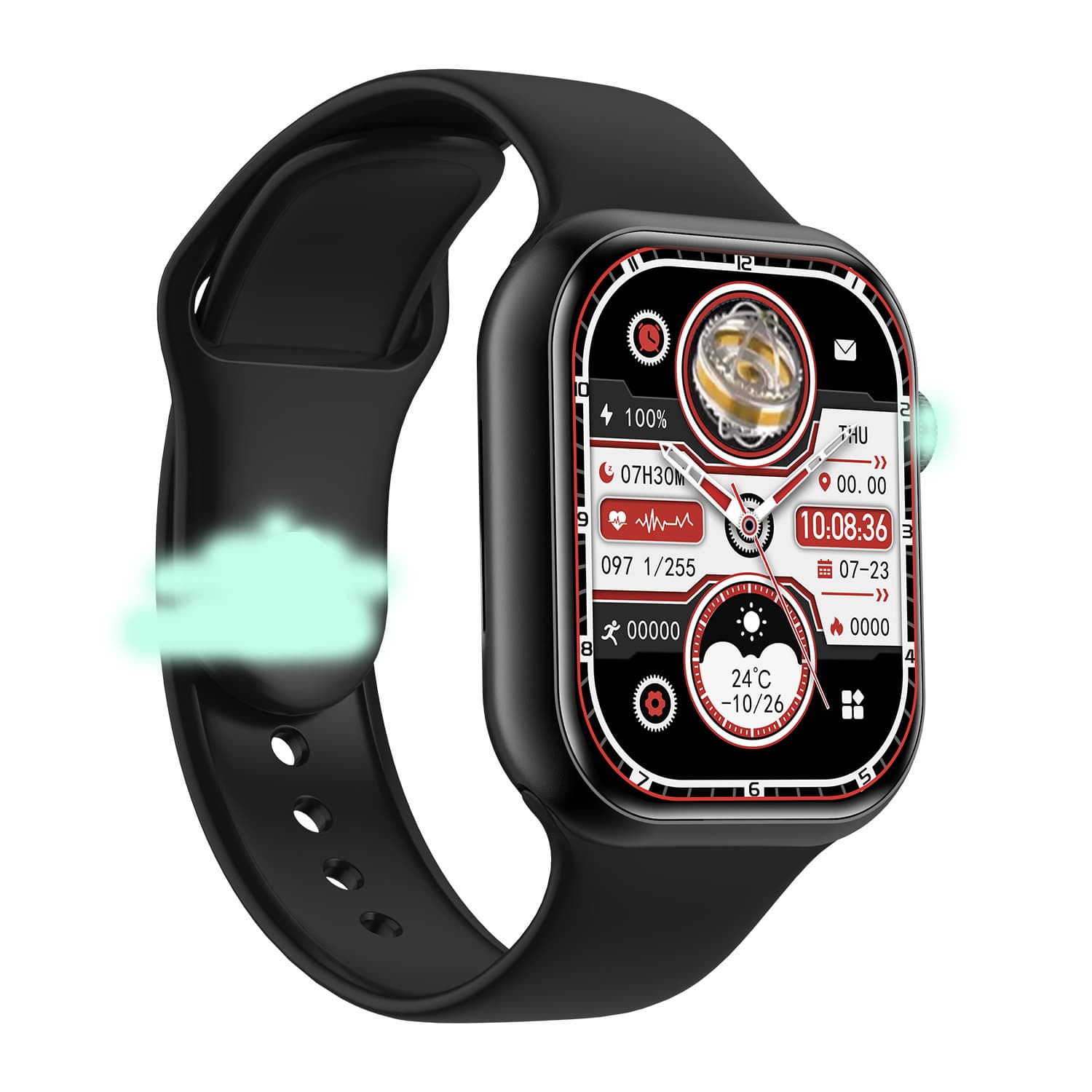 S9 Smart Watch Touch Screen Blood Glucose Heart Rate Sports Bluetooth Smart Watch Fruit Style Watch Huaqiangbei