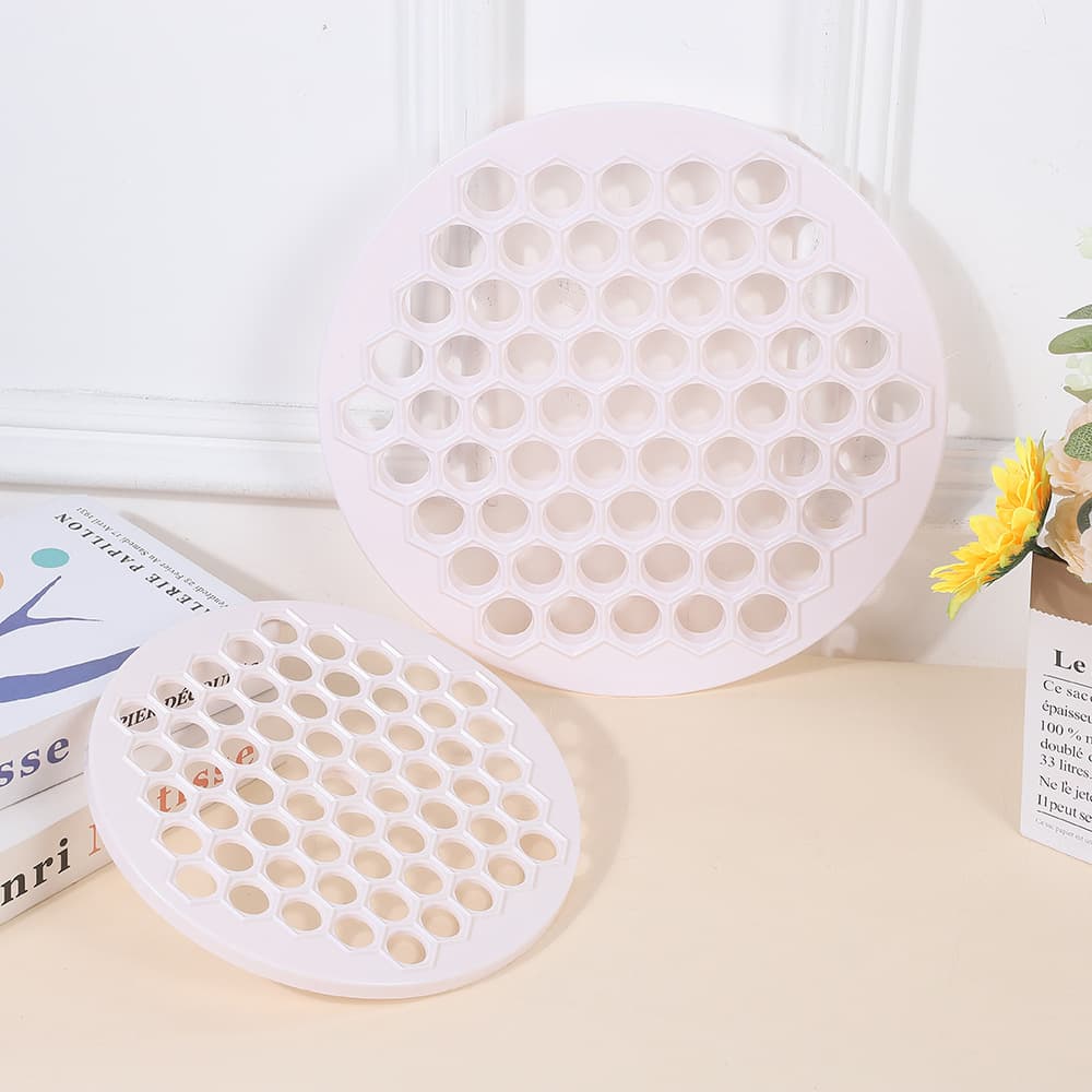 Cross-border 61-Hole Dumpling Mold Lazy Dumpling Maker Plastic Quick Dumpling Tool 61-Hole Dumpling Mold
