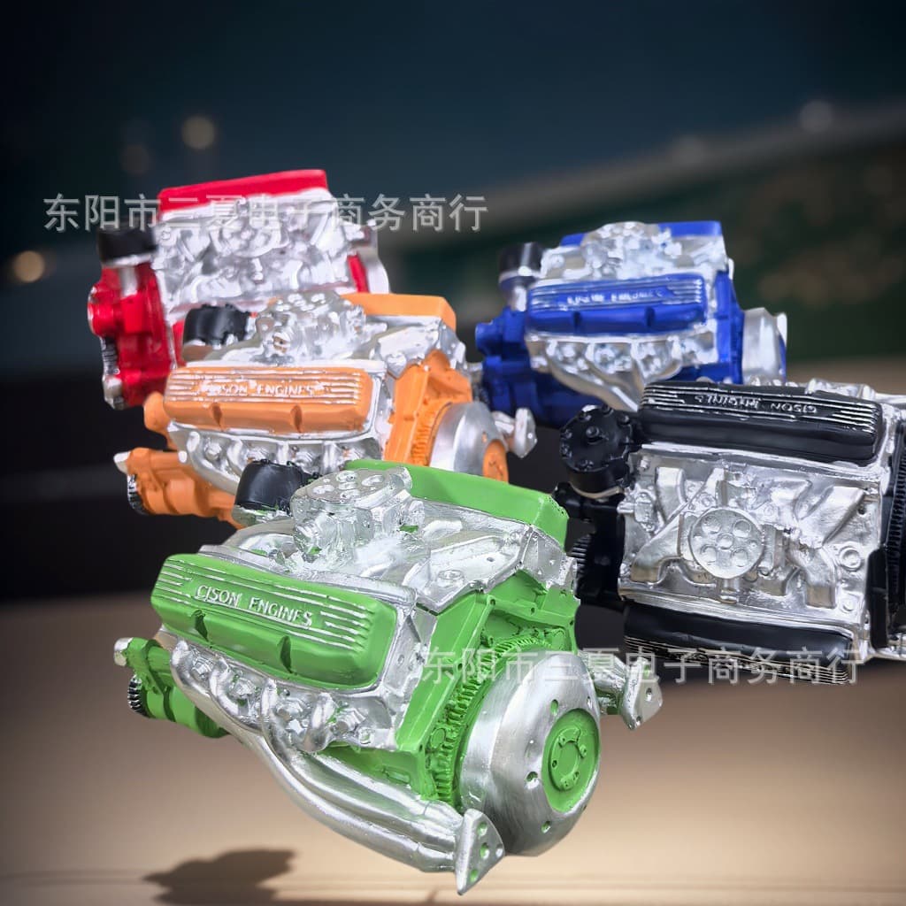 Cross-border CISON Gasoline OHV Engine Model V8 Engine Type Ornament Motor Model