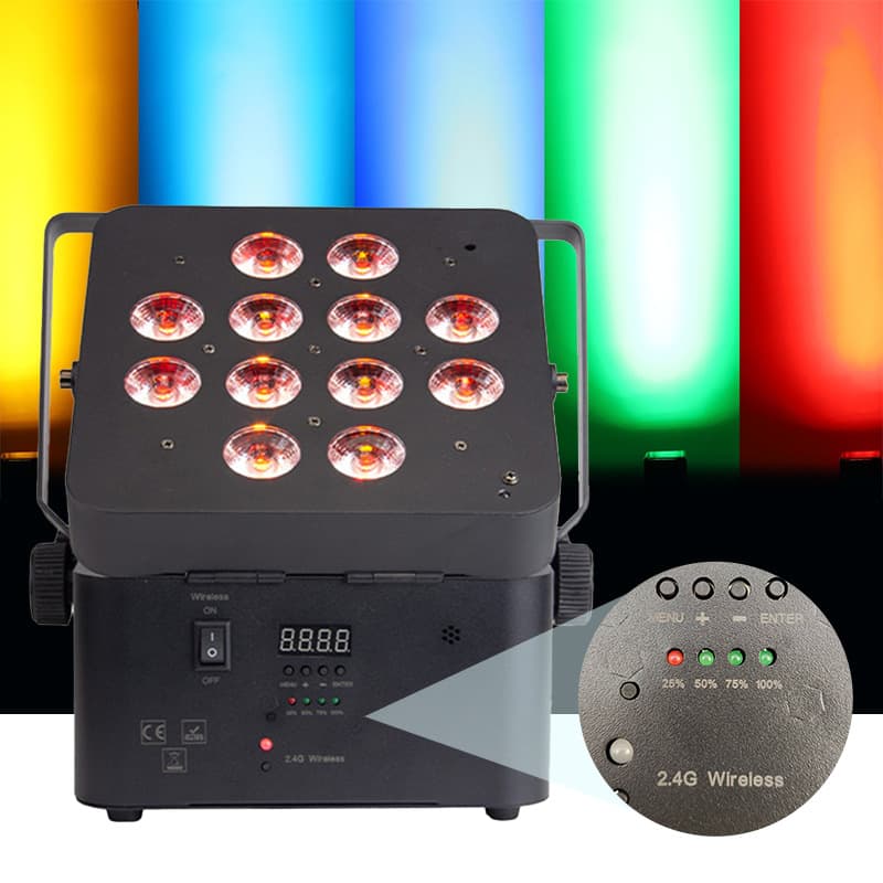12 Non-Waterproof Folding Battery Lights New Wireless DMX Rechargeable Battery Light Wholesale from Cross-Border Factory