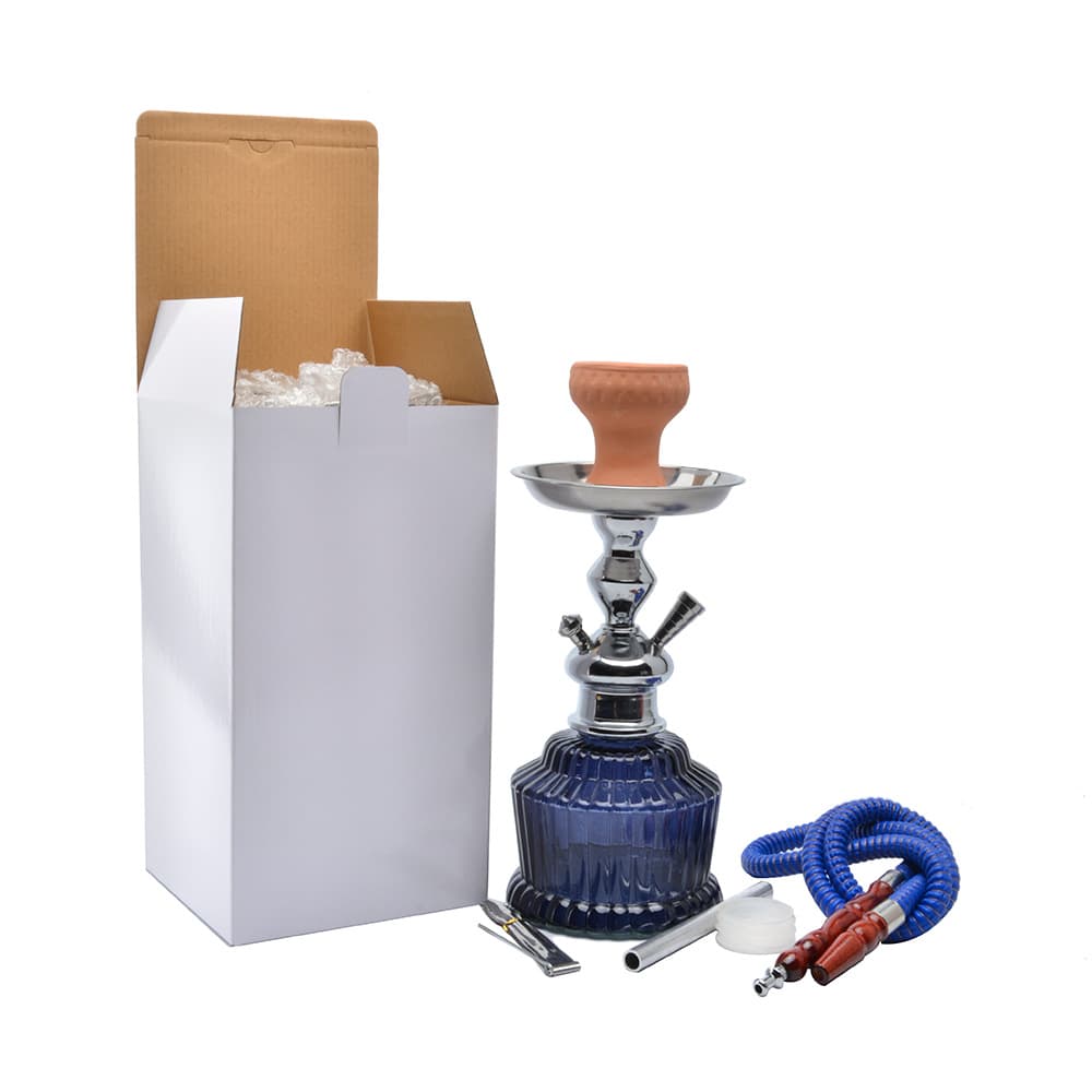 Factory Direct Stock Cross-Border Small Single-Tube Iron Cage Birdcage Hookah for Export