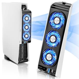 PS5 Console Cooling Fan Temperature Control Cooling Fan PS5 Radiator Rear Cooling New Model