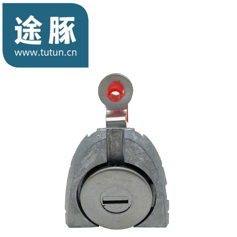 Suitable for Nissan Sunshine/2010-2019 left front door lock core hole opening door lock with 2 keys