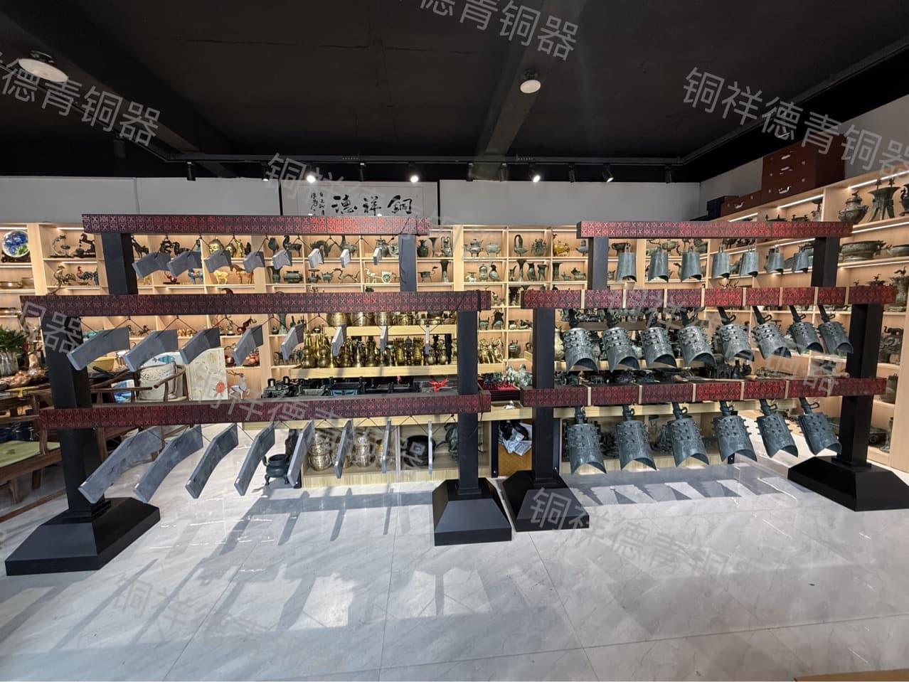 Tuned Stone Chime, Stone Qing, Bronze Chime Bells, Brass Chime Bell Ornament, Playable Chime Bells and Stone Chimes